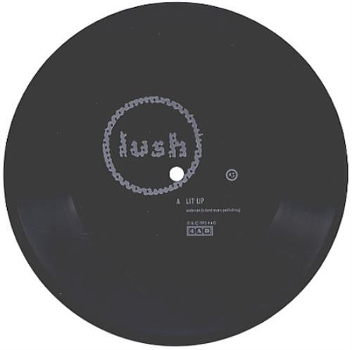 Lush Lit Up 7" vinyl single (7 inch record / 45) UK LUS07LI195991