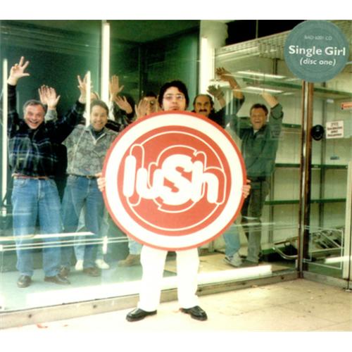 Lush Single Girl 2-CD single set (Double CD single) UK LUS2SSI251255