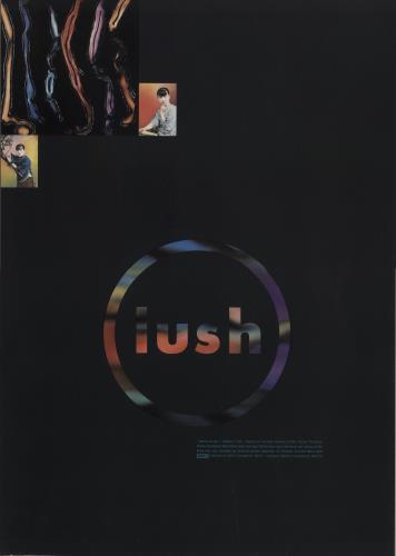 Lush Sweetness And Light poster UK LUSPOSW681067