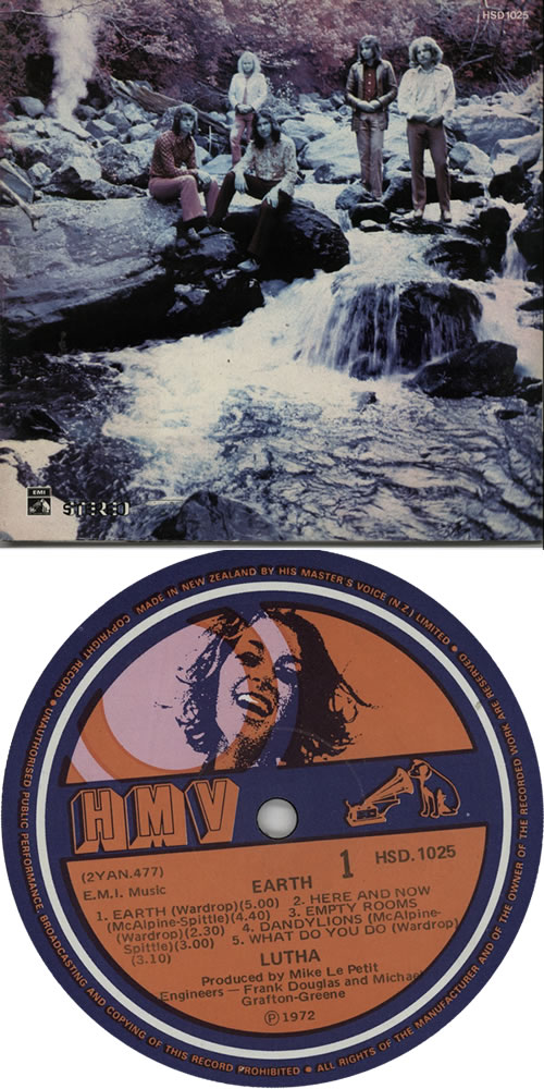 Lutha Earth vinyl LP album (LP record) New Zealand L9WLPEA625951