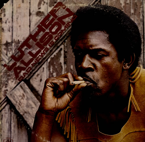 Luther Allison Bad News Is Coming vinyl LP album (LP record) US L2VLPBA552385