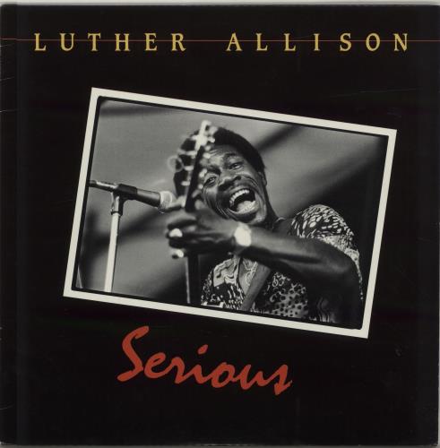 Luther Allison Serious vinyl LP album (LP record) US L2VLPSE552179