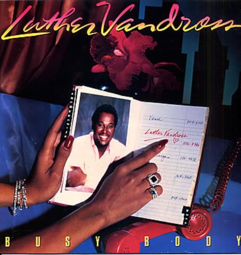 Luther Vandross Busy Body vinyl LP album (LP record) UK LUTLPBU240860