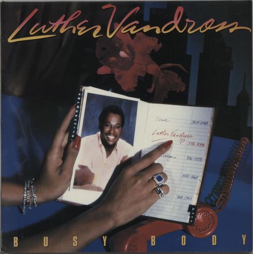 Luther Vandross Busy Body vinyl LP album (LP record) Dutch LUTLPBU665005