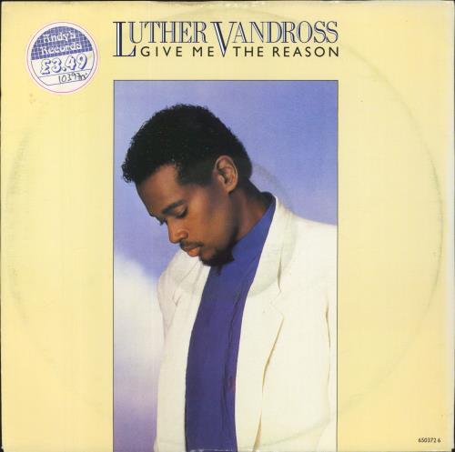Luther Vandross Give Me The Reason 12" vinyl single (12 inch record / Maxi-single) UK LUT12GI522053