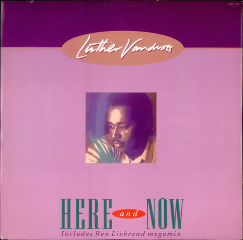 Luther Vandross Here And Now 12" vinyl single (12 inch record / Maxi-single) UK LUT12HE523225