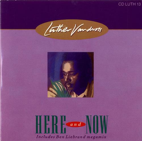 Luther Vandross Here And Now CD single (CD5 / 5") UK LUTC5HE90418