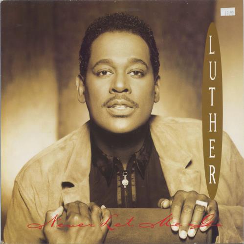 Luther Vandross Never Let Me Go vinyl LP album (LP record) UK LUTLPNE788057