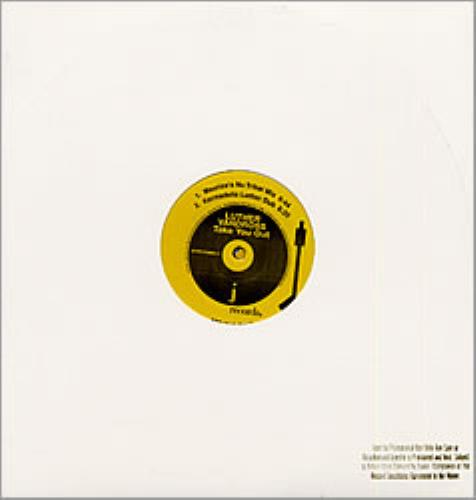 Luther Vandross Take You Out 12" vinyl single (12 inch record / Maxi-single) US LUT12TA199920