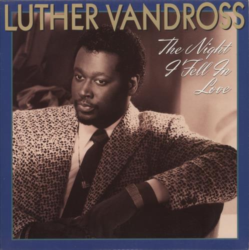 Luther Vandross The Night I Fell In Love vinyl LP album (LP record) Canadian LUTLPTH879951