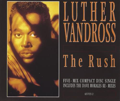Luther Vandross The Rush CD single (CD5 / 5") UK LUTC5TH274632
