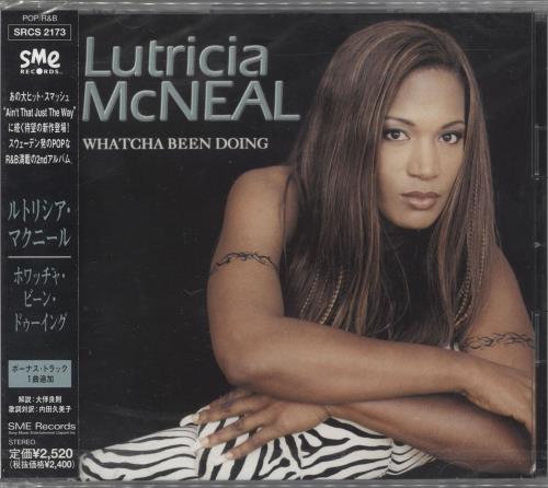 Lutricia McNeal Whatcha Been Doing - Promo + Obi - Sealed CD album (CDLP) Japanese LTZCDWH731901