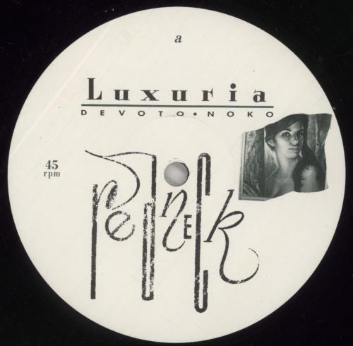 Luxuria Red Neck 12" vinyl single (12 inch record / Maxi-single) UK LXR12RE332411