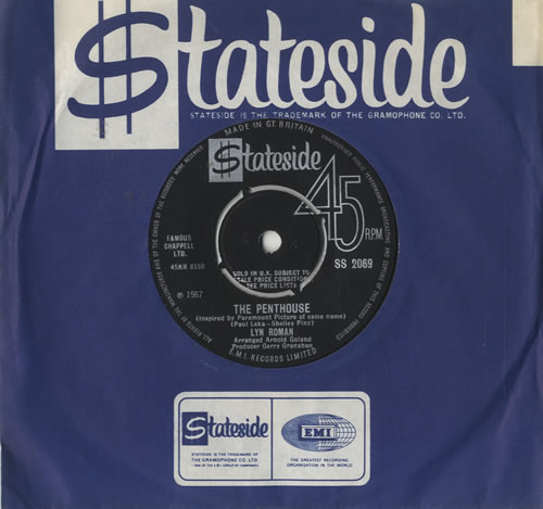 Lyn Roman The Penthouse 7" vinyl single (7 inch record / 45) UK LR407TH484287