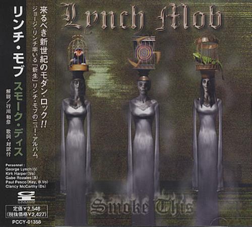 Lynch Mob Smoke This CD album (CDLP) Japanese LDZCDSM376421