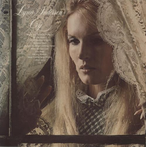 Lynn Anderson Cry vinyl LP album (LP record) UK LY-LPCR755939