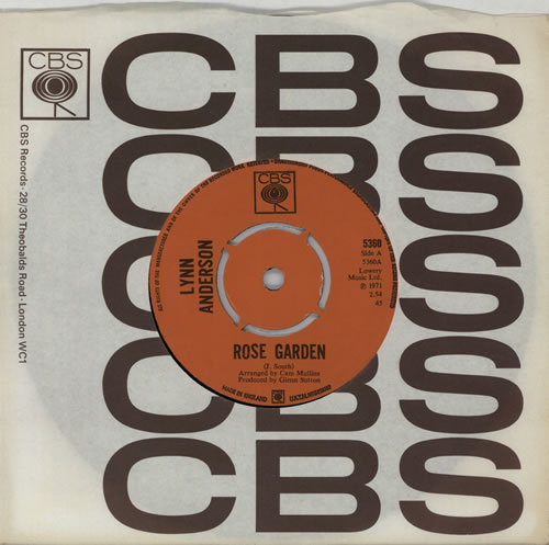 Lynn Anderson Rose Garden - 4pr 7" vinyl single (7 inch record / 45) UK LY-07RO385952
