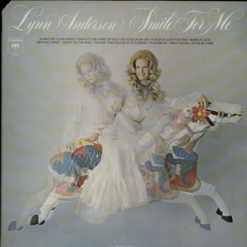Lynn Anderson Smile For Me vinyl LP album (LP record) UK LY-LPSM608045