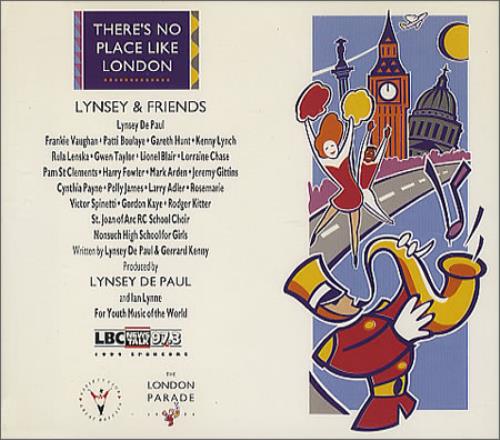 Lynsey De Paul There's No Place Like London CD single (CD5 / 5") UK LDPC5TH364883