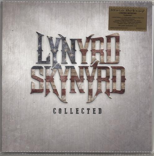 Lynyrd Skynyrd Collected - 180gm Blue & Red Vinyl - Sealed 2-LP vinyl record set (Double LP Album) UK LRD2LCO696756
