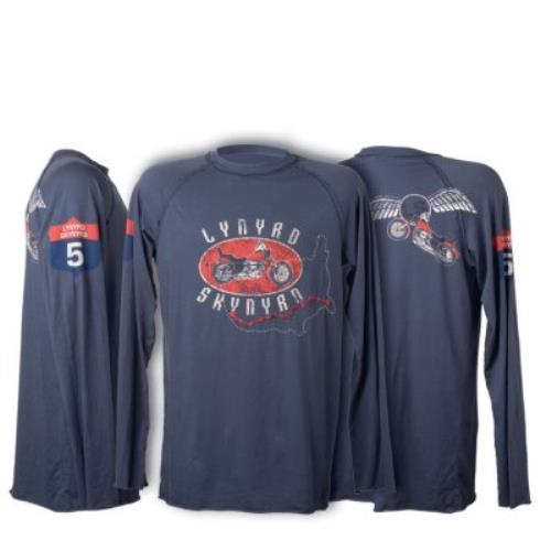 Lynyrd Skynyrd Distressed Cycle Long Sleeve T-Shirt - Small t-shirt UK LRDTSDI356208