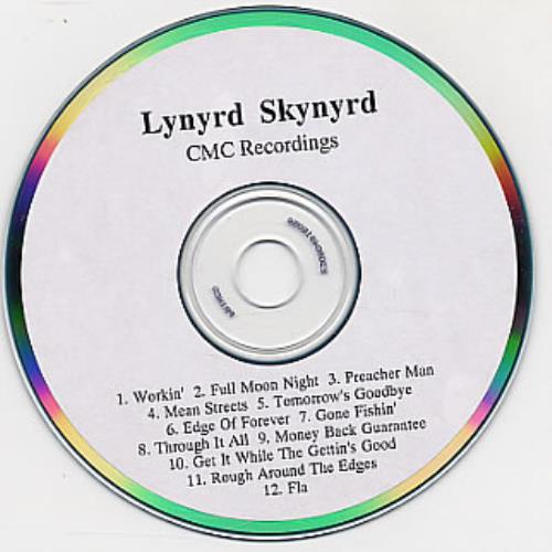 Lynyrd Skynyrd Edge Of Forever CD-R acetate US LRDCRED145721