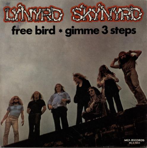 Lynyrd Skynyrd Free Bird + Unique Picture Sleeve 7" vinyl single (7 inch record / 45) Italian LRD07FR765134