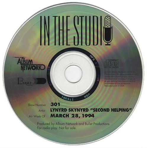 Lynyrd Skynyrd In The Studio - Second Helping CD album (CDLP) US LRDCDIN120101