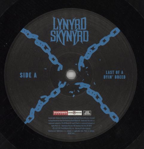 Lynyrd Skynyrd Last Of A Dyin' Breed vinyl LP album (LP record) German LRDLPLA639852