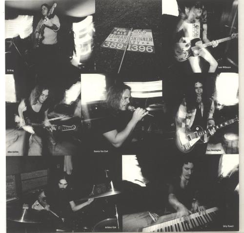 Lynyrd Skynyrd Nuthin' Fancy + Insert - EX vinyl LP album (LP record) UK LRDLPNU703174