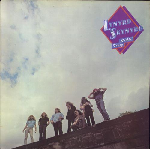 Lynyrd Skynyrd Nuthin' Fancy + Insert vinyl LP album (LP record) UK LRDLPNU659391