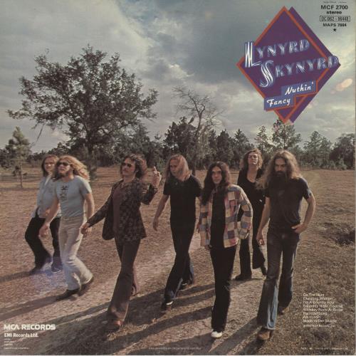 Lynyrd Skynyrd Nuthin' Fancy - 1st - Factory Sample vinyl LP album (LP record) UK LRDLPNU747293