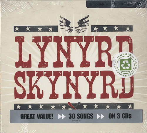 Lynyrd Skynyrd Playlist Plus 3-CD album set (Triple CD) US LRD3CPL450103