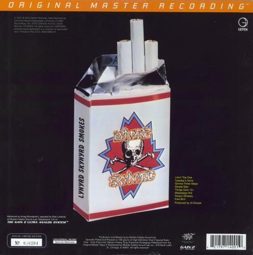 Lynyrd Skynyrd Pronounced 'Leh-'nerd 'Skin-'nerd - 180gram Vinyl + Numbered 2-LP vinyl record set (Double LP Album) US LRD2LPR725837