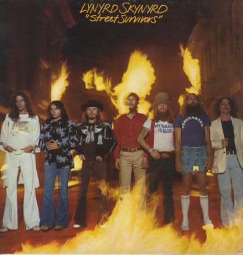 Lynyrd Skynyrd Street Survivors - Withdrawn vinyl LP album (LP record) UK LRDLPST189761