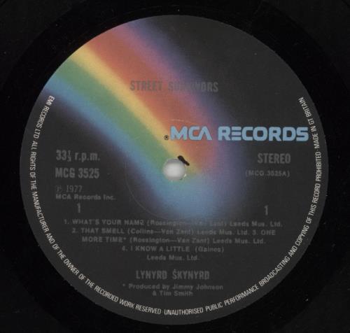 Lynyrd Skynyrd Street Survivors - Withdrawn vinyl LP album (LP record) UK LRDLPST189761