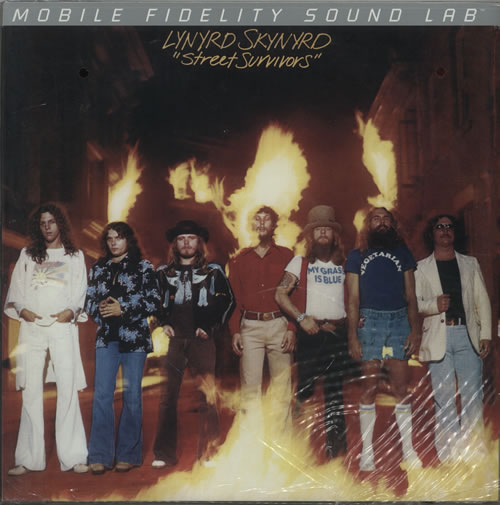 Lynyrd Skynyrd Street Survivors vinyl LP album (LP record) US LRDLPST561277