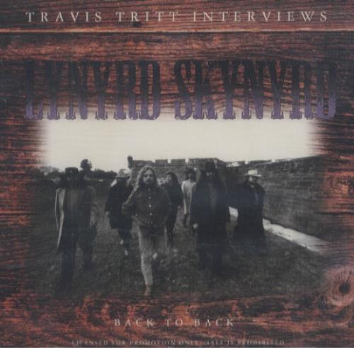 Lynyrd Skynyrd Travis Tritt Interviews... CD album (CDLP) US LRDCDTR195091