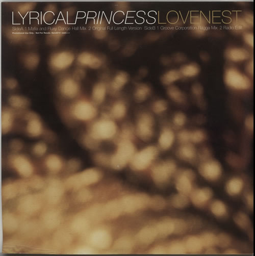 Lyrical Princess Lovenest 12" vinyl single (12 inch record / Maxi-single) UK LZX12LO630069
