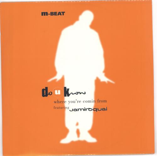 M-Beat feat Jamiroquai Do U Know Where You're Comin From 12" vinyl single (12 inch record / Maxi-single) UK B-A12DO187659