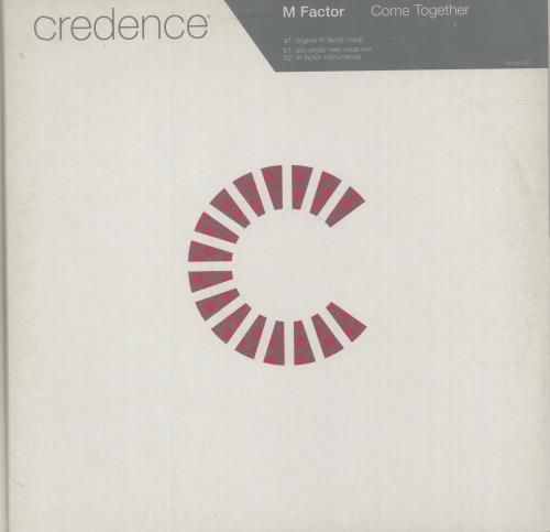 M-Factor Come Together 12" vinyl single (12 inch record / Maxi-single) UK M-012CO680966