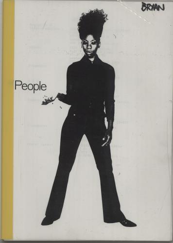 M-People 1993 Tour Itinerary UK MPEITTO660121