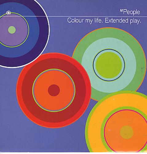 M-People Colour My Life 12" vinyl single (12 inch record / Maxi-single) UK MPE12CO70914