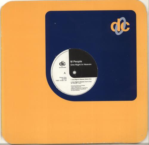 M-People One Night In Heaven 12" vinyl single (12 inch record / Maxi-single) UK MPE12ON703070
