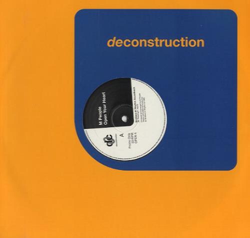 M-People Open Your Heart 12" vinyl single (12 inch record / Maxi-single) UK MPE12OP53269