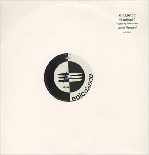 M-People Padlock 12" vinyl single (12 inch record / Maxi-single) US MPE12PA59795
