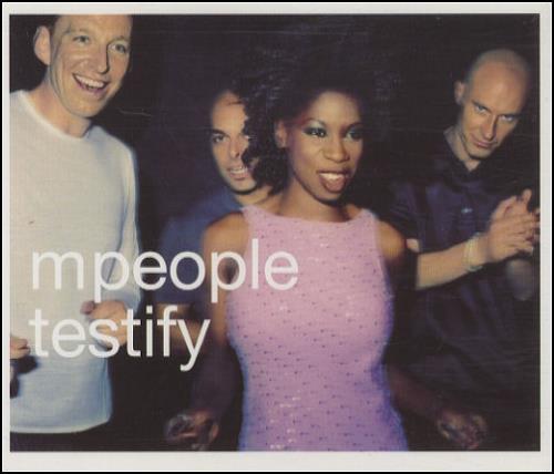 M-People Testify CD single (CD5 / 5") UK MPEC5TE182968