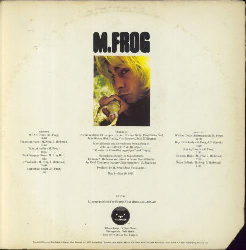 M. Frog M. Frog vinyl LP album (LP record) US 2CGLPMF832480