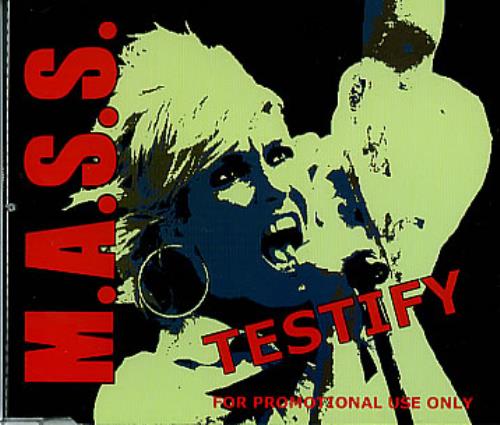 M.A.S.S. Testify CD single (CD5 / 5") UK M/AC5TE282702