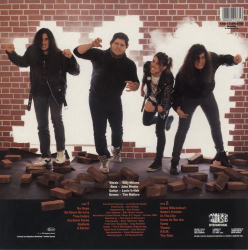 M.O.D. Gross Misconduct vinyl LP album (LP record) UK M7ZLPGR519916
